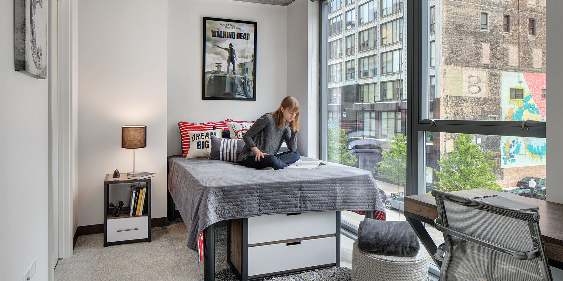 豪华公寓大楼建筑 - 30 East 单卧室内部