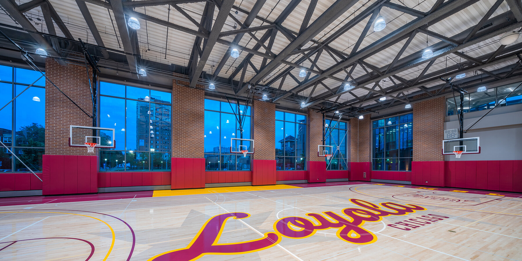 大学建设 - 阿尔菲·诺维尔练习设施篮球场