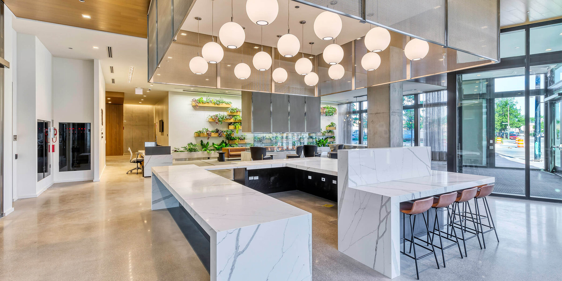 星空官网科学实验室建设 - 富尔顿实验室富尔顿厨房和座椅