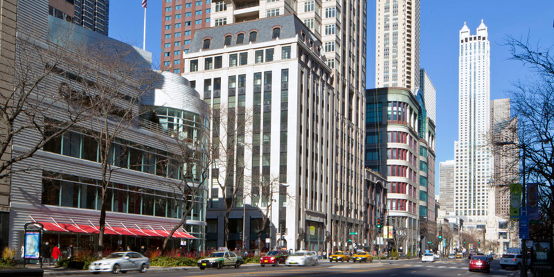 豪华公寓建设|芝加哥星空娱乐公寓外观全建筑景观