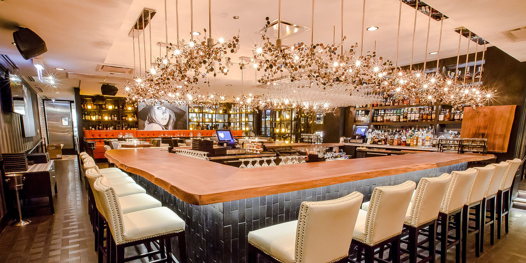 星空官网高级餐饮建筑公司 - Steak 48 酒吧区