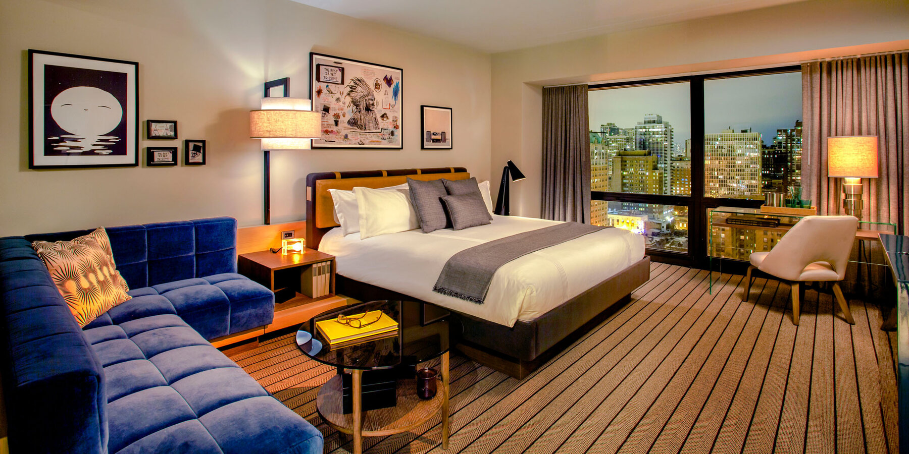 豪华星空官网入口建设|芝加哥汤普森星空官网入口客房